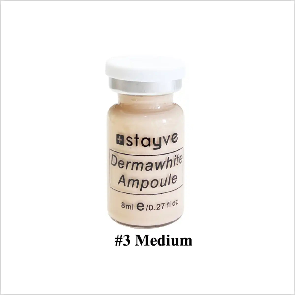 Stayve Dermawhite BB Glow Foundation Ampoule No. 3 Medium Shade  Deep - 8ml