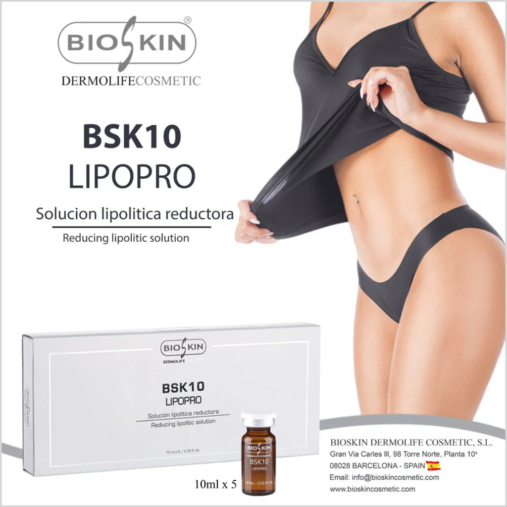 BIOSKIN - BSK10 LIPOPRO Fat Reduction Lipolytic Treatment - Made in Spain