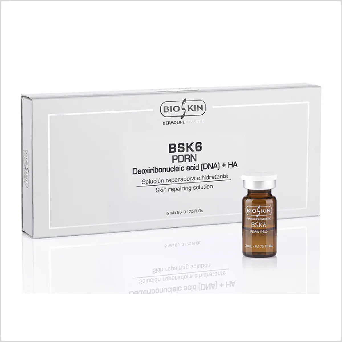 BIOSKIN - BSK6 PDRN PRO for Skin Repairing with Salmon DNA - Made in Spain