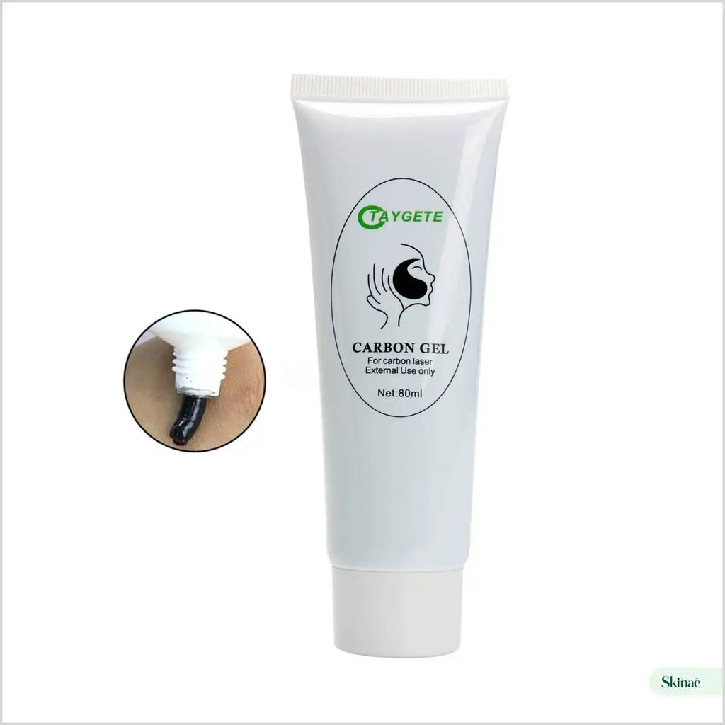 Black Carbon Gel Deep Cleaning Moisturizing Face Cream For ND Yag Laser Skin Rejuvenation Removal Blackhead Whitening Skin Care