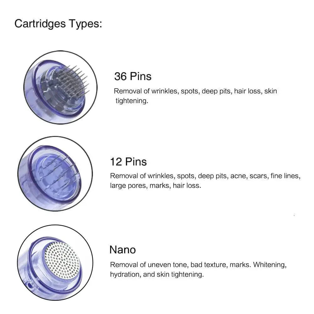 Dr. Pen A6 Cartridges/Needles 12/36/Nano (10 Pcs Pack)