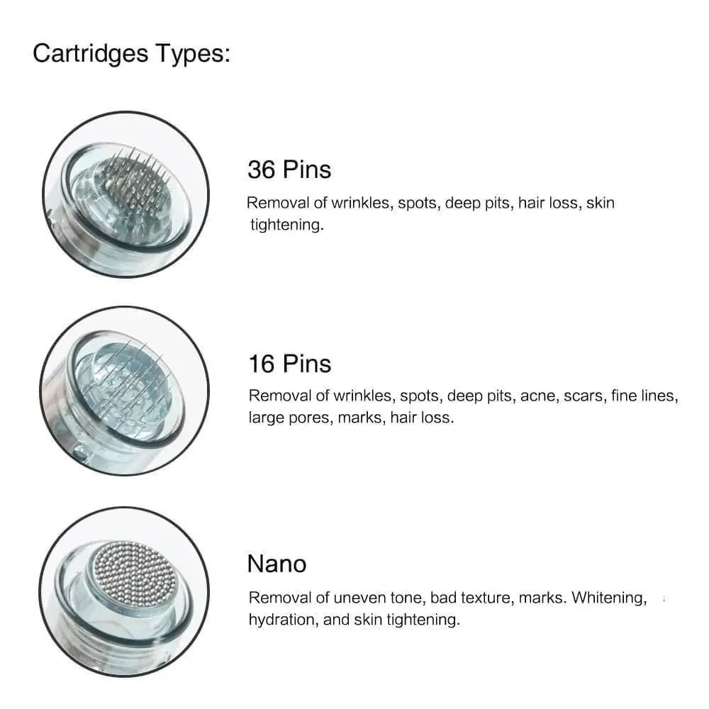 Dr. Pen M8 Cartridges/Needles 16/36/Nano (10 Pcs Pack)