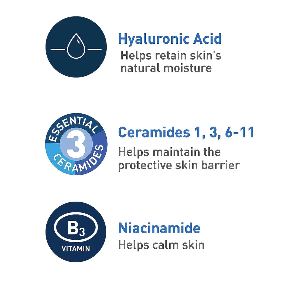 CeraVe Foaming Facial Cleanser 237ml - Made in USA