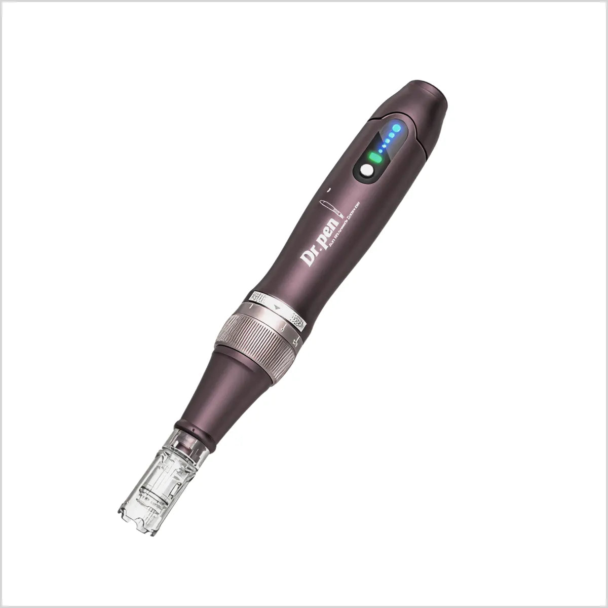 Dr Pen Ultima A10 with 12 Pin Needles/Cartidges - Microneedling Pen in Pakistan