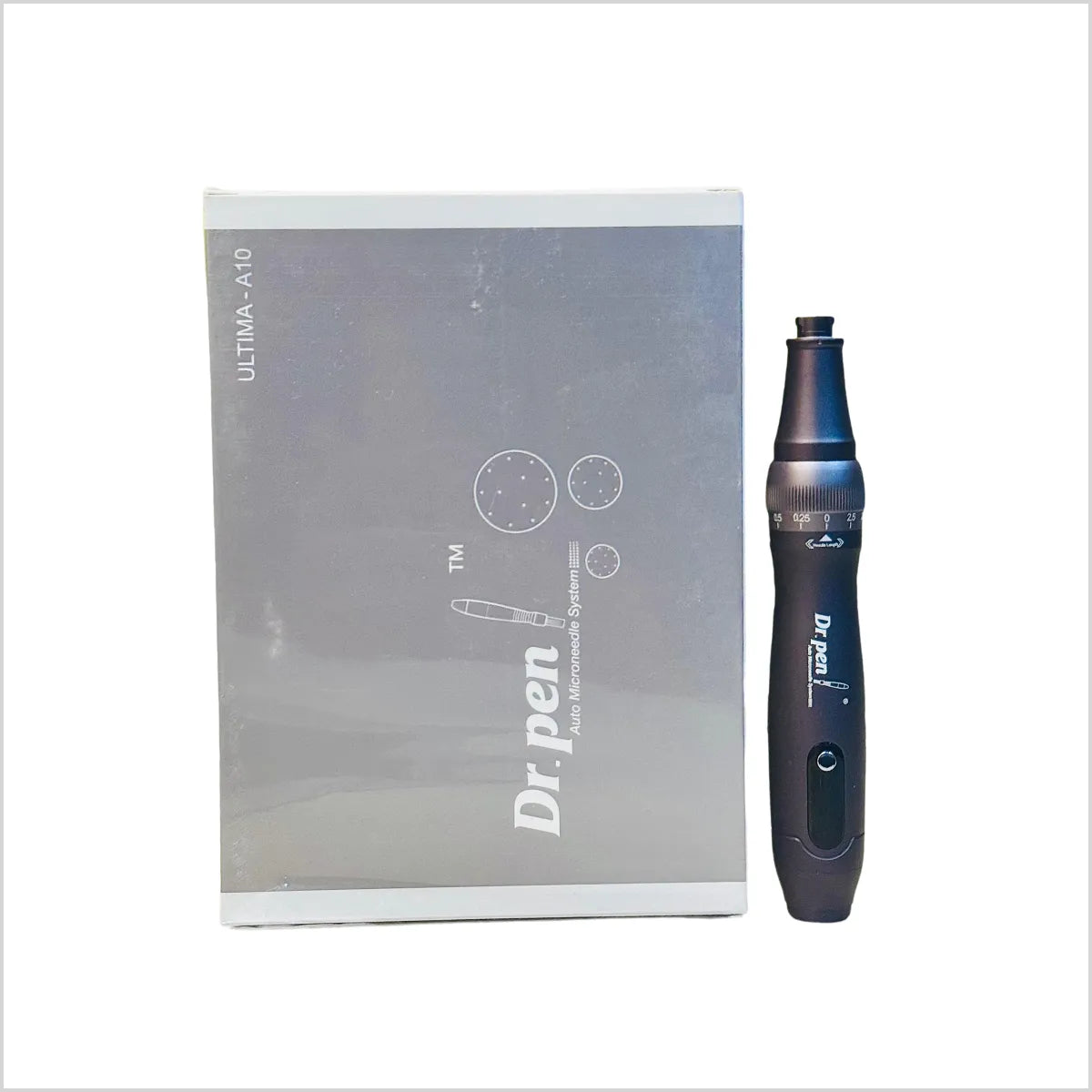 Dr Pen Ultima A10 with 12 Pin Needles/Cartidges - Microneedling Pen in Pakistan