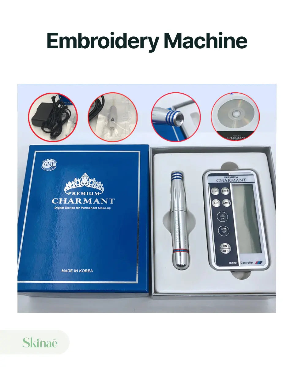Permanent Makeup machine for Permanent Eyebrow, Tattoo Machine Premium Charmant Digital Pen