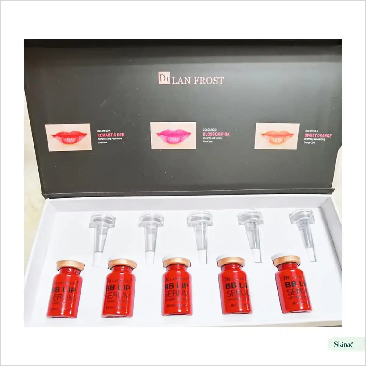 Semi -Permanent BB Lips Glow Ampoule Serum Starter Kit Lip Gloss Pigment - 8ml