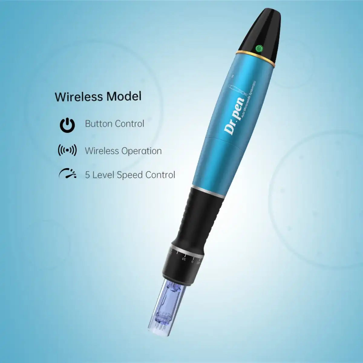 Dr. Pen A1W Wireless Microneedling Pen with 12 Pin Needles