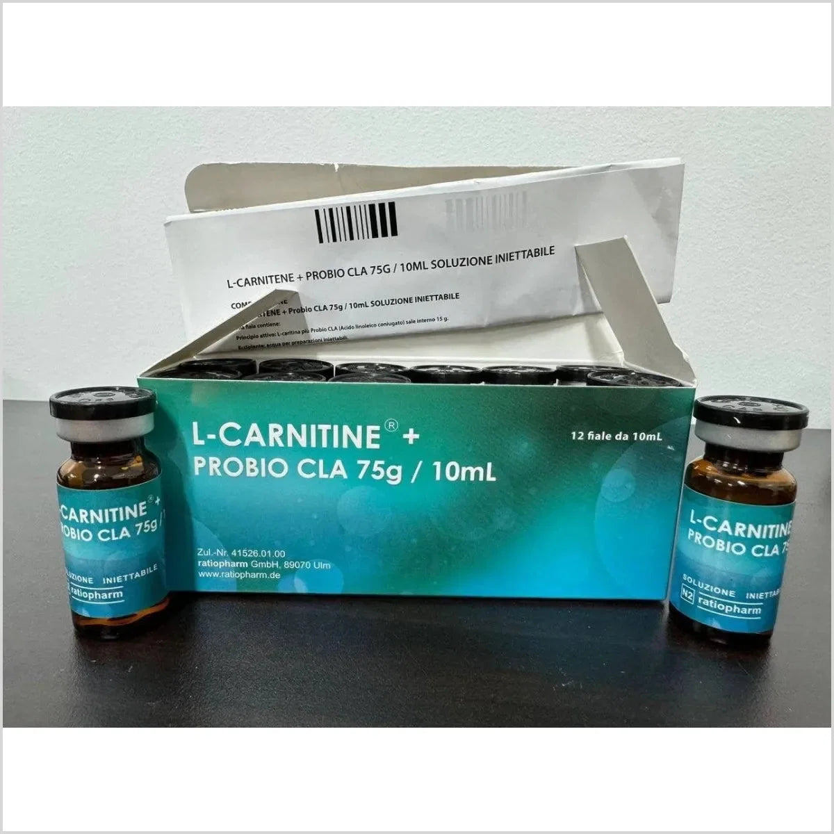 Ratiopharm L Carnitine + PROBIO CLA 35g/10 ml Solution - Made in Germany