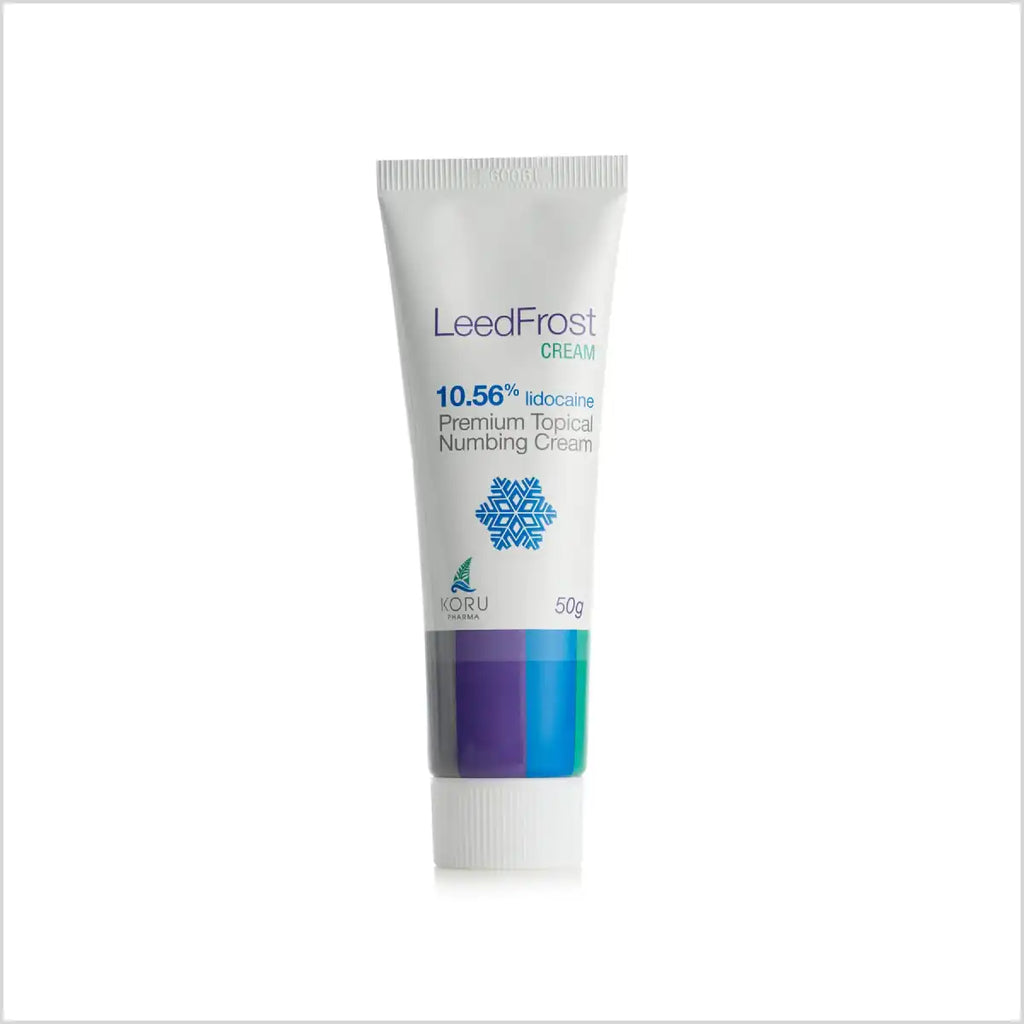 LeedFrost 10.56% Lidocaine Numbing Cream - 50g