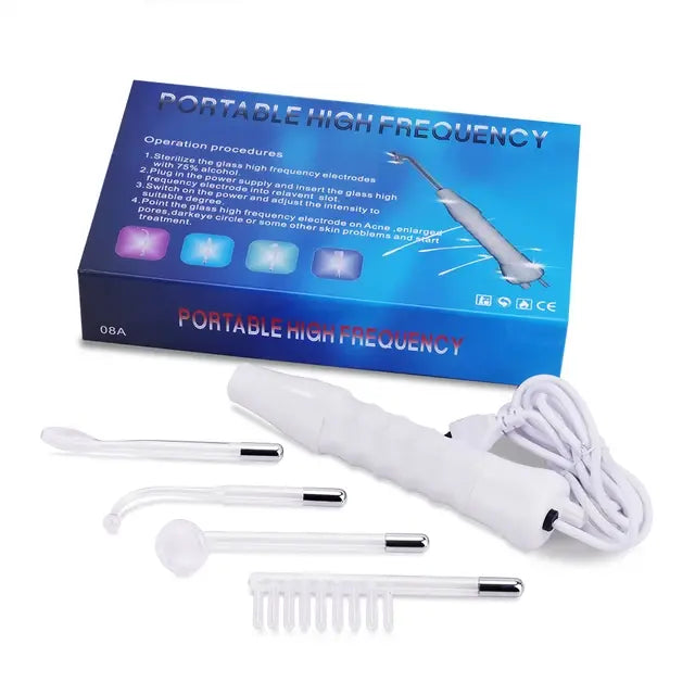 4 In 1 High Frequency Machine Electrode Wand