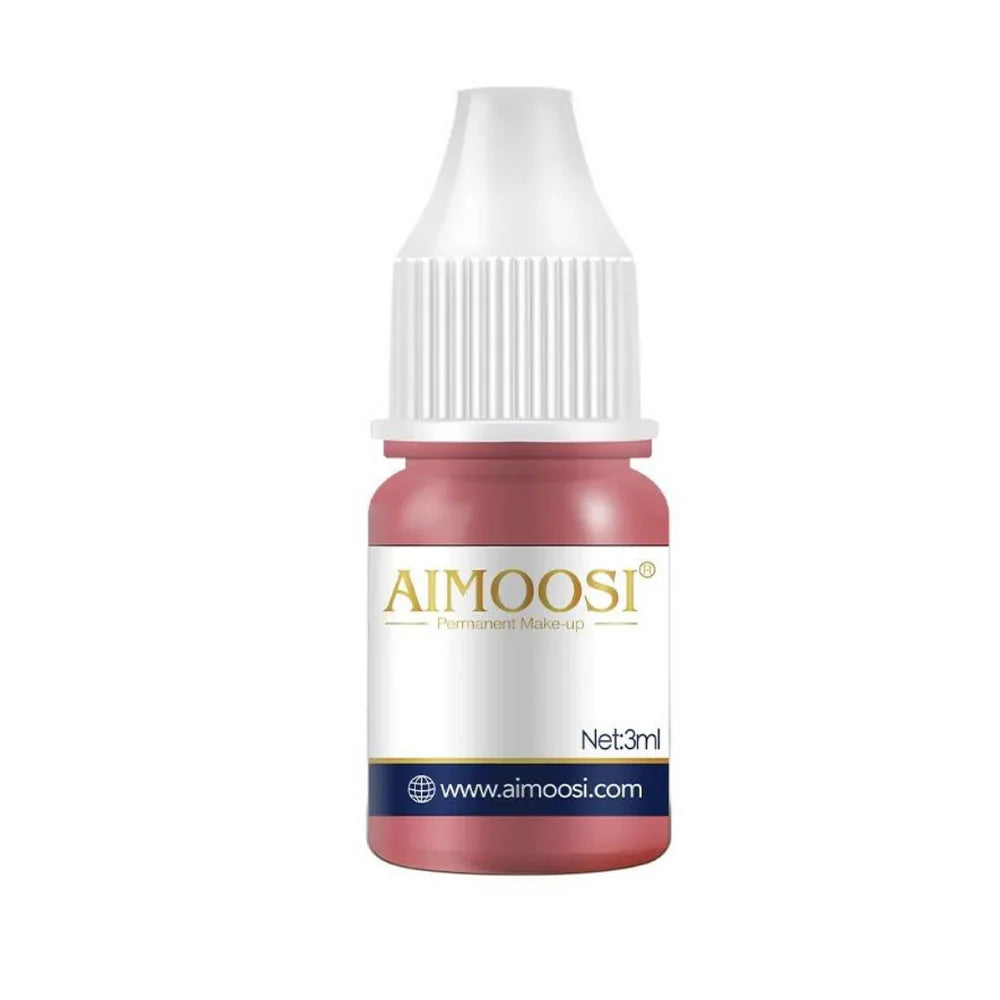 Aimoosi Rosy Red/Pink Pigment - Microblade Tattoo Ink For Permanent Makeup