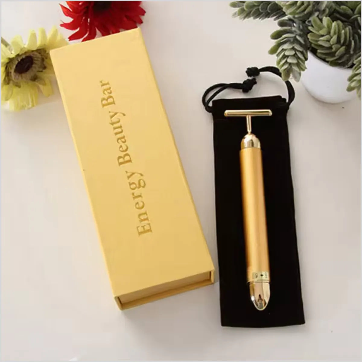 T Beauty Bar Vibrating Device Energy Roller