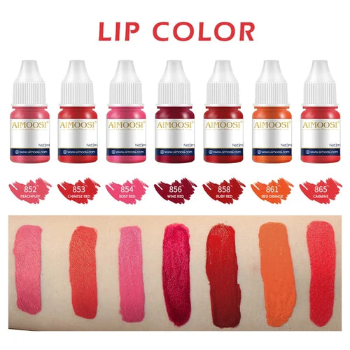 Aimoosi Peach Puff Pigment - Microblade Tattoo Ink For Permanent Makeup