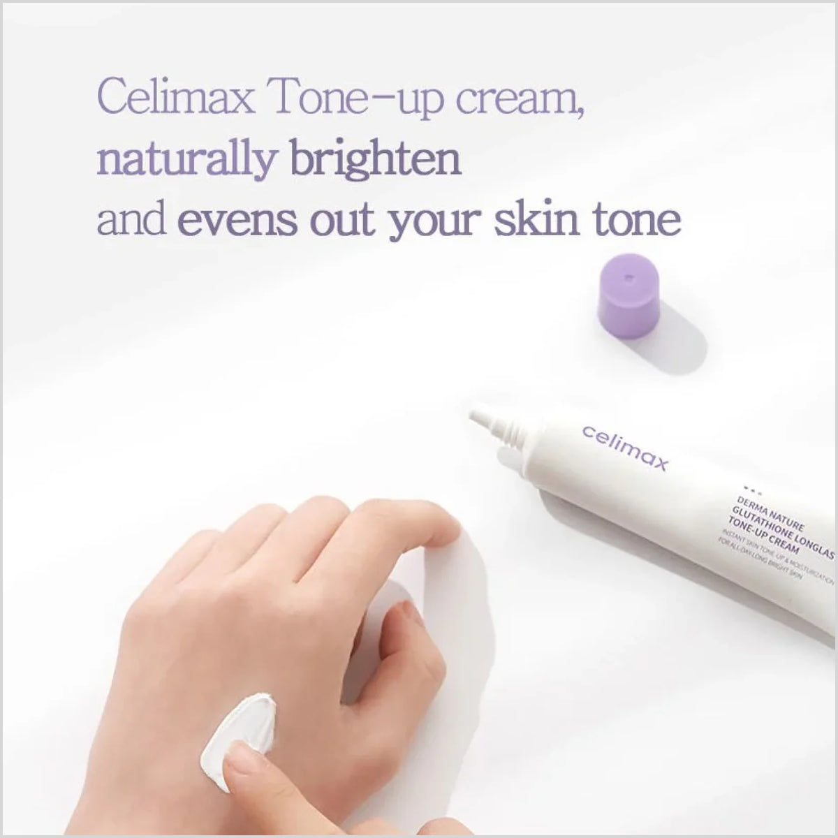 Celimax Derma Nature Glutathione Long Lasting Tone-up Cream - Made in Korea