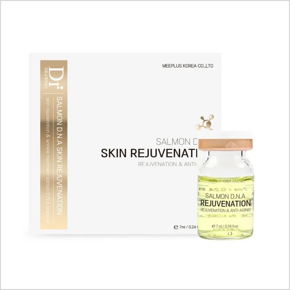 Dr. Drawing Salmon D.N.A Skin Rejuvenation Ampoule - Made in Korea